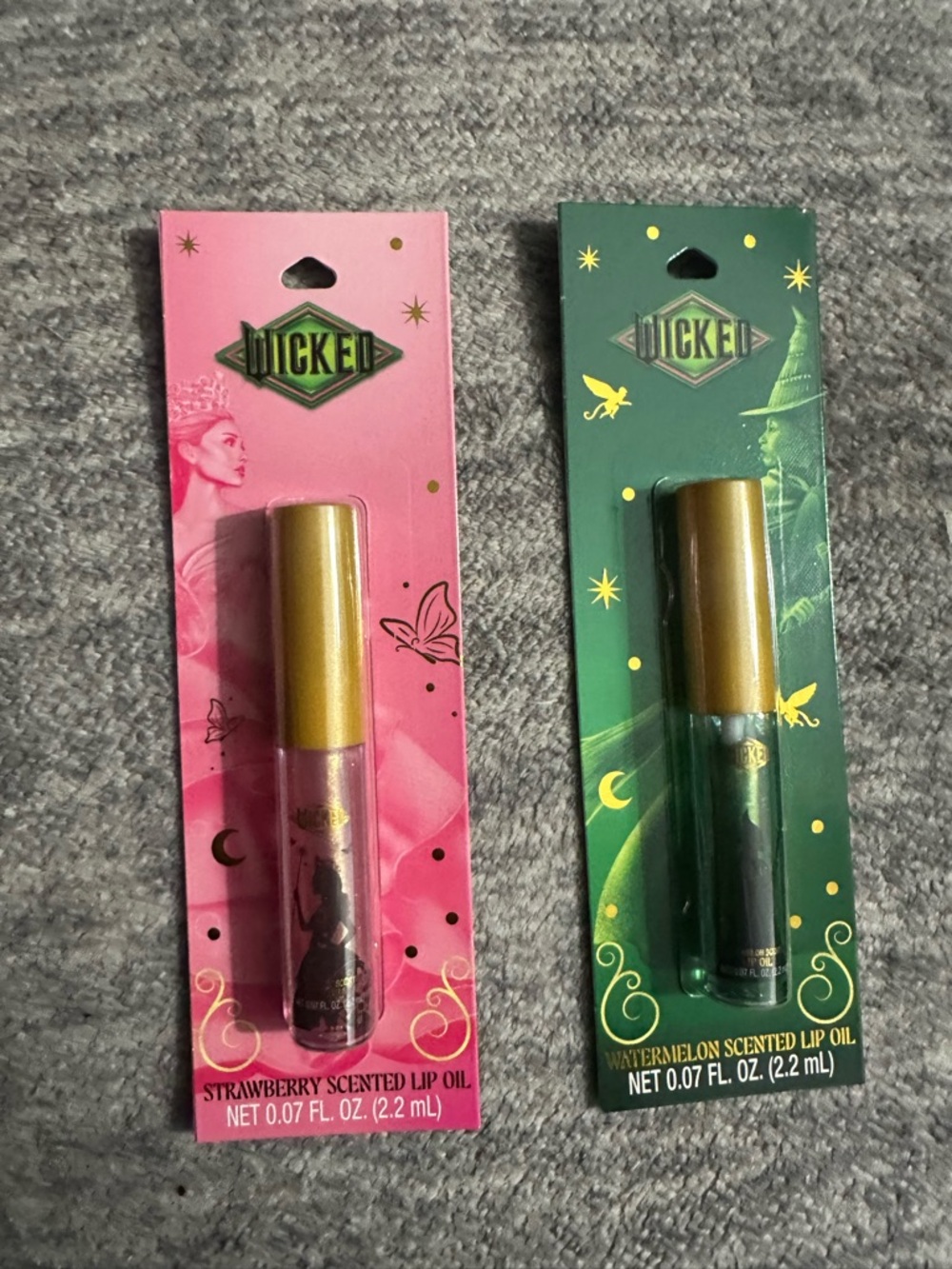 Wicked Two Piece Lip Oil Set Strawberry & Watermelon